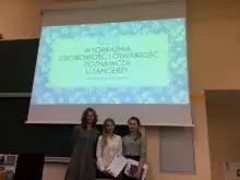 przedstawicielki seminarium kursowego dr Dagmary Budnik-Przybylskiej - Adriana Weremij i Hanna Soszyńska