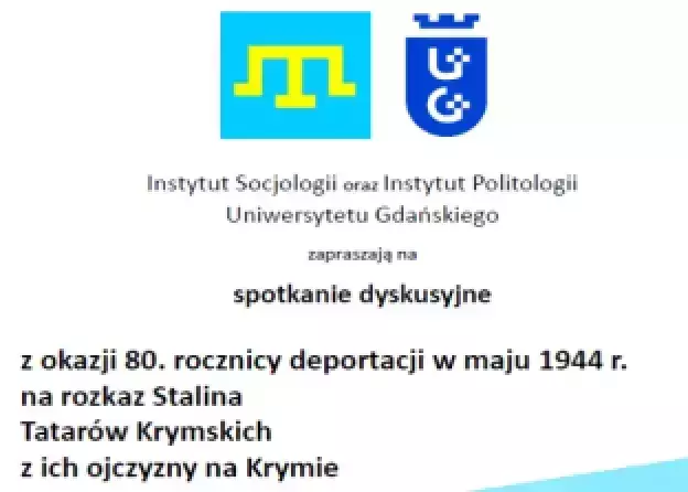 Spotkanie dyskusyjne z okazji 80. rocznicy deportacji w maju 1944 r. na rozkaz Stalina Tatarów Krymskich z ich ojczyzny na Krymie