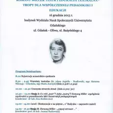 16 grudnia 2013 r. - Ogólnopolskie Seminarium Naukowe 
