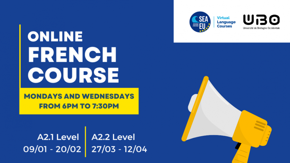 Grafika online French courses SEA-EU/UBO