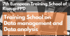 Grafika 7th European Training School of Riseup-PPD - Training School on Data management and Data analysis