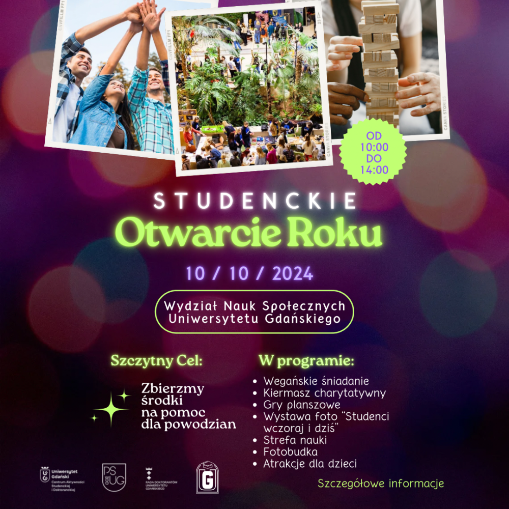 plakat Studenckie Otwarcie Roku