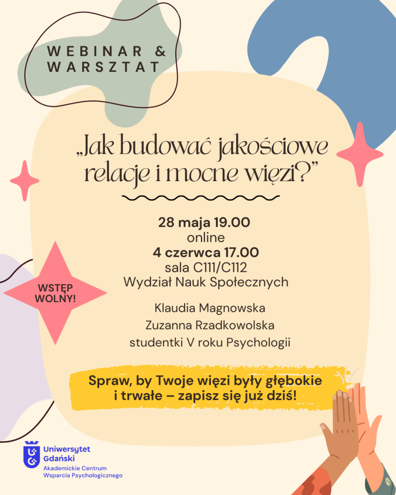 warsztaty psychologiczne