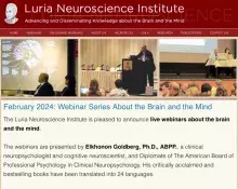 Zrzut ekranu: oferta LNI ze zjęciam wykładającego E. Goldberga