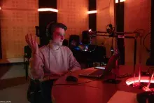 Radio MORS - studenci w trakcie pracy