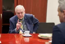 Profesor Andrzej Rychard na Wydziale Nauk Społecznych