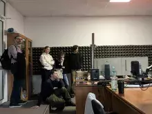 Studenci w trakcie zajęć