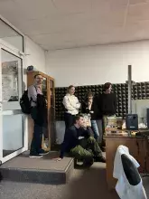 Studenci w trakcie zajęć