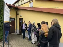 Studenci w trakcie zajęć