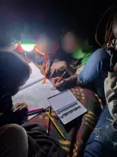 Kolorowanie przy latarce, Tigania, 2024