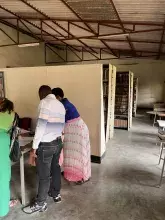 Przykładowy korytarz w BCU