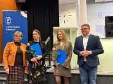 Zdjęcie z wręczenia nagród