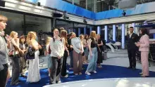 Wizyta studentów w Warszawie