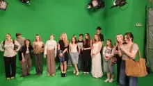 Wizyta studentów w Warszawie