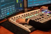 Wnętrze radia MORS