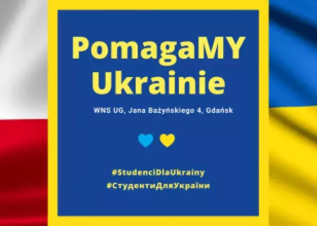 Zbiórka potrzebnych rzeczy dla uchodźców z Ukrainy - inicjatywa studentów UG