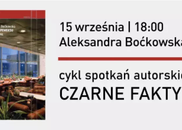 Spotkanie autorskie z Aleksandrą Boćkowską w Bibliotece Sopockiej 15.09.2022