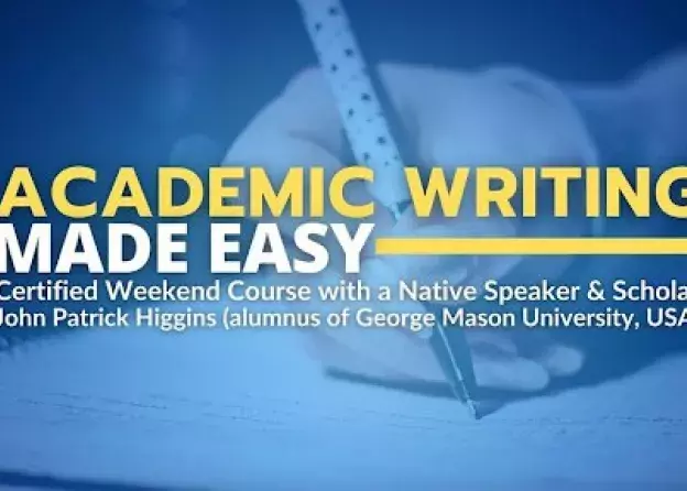 Weekendowy kurs Academic Writing Made Easy - 5-6 maja 2023