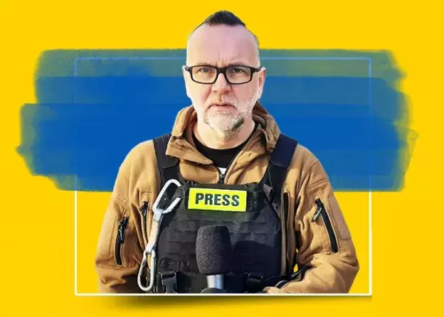 Zapowiedź spotkania z Marcinem Wyrwałem - dziennikarzem śledczym i korespondentem wojennym Onetu