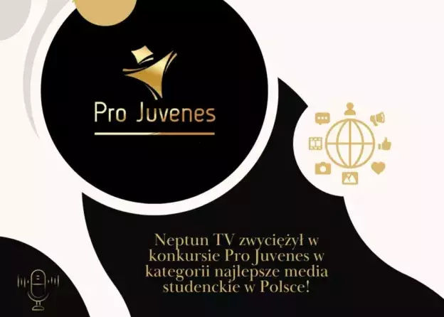NEPTUN TV została uznana za najlepsze medium studenckie 2023w konkursie "Pro Juvenes"