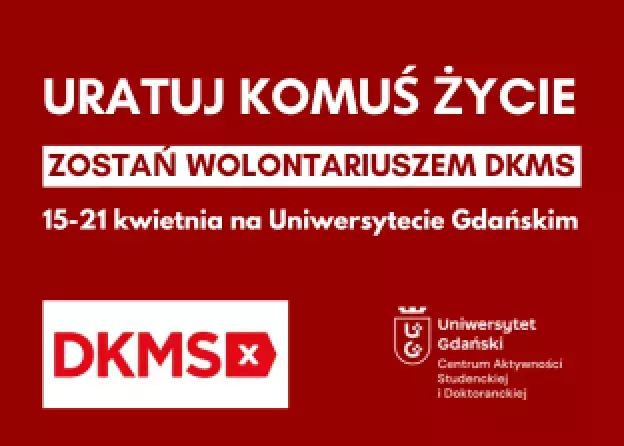 Poszukiwani wolontariusze do akcji studentów UG i fundacji DKMS