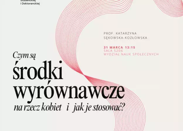 Ostatni wykład w ramach Miesiąca Praw Kobiet! - zapraszamy 31 marca