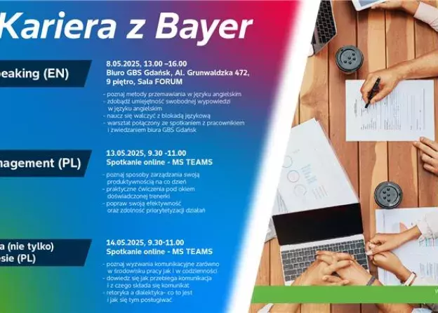 Kariera z Bayer – cykl warsztatów | ZAPISY!