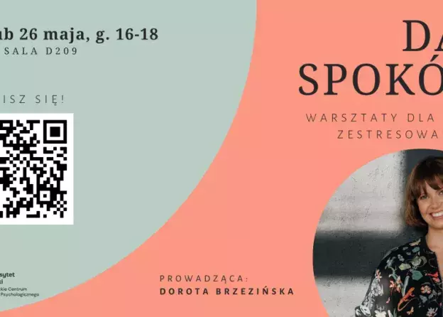 "Daj spokój!' Warsztaty dla osób zestresowanych