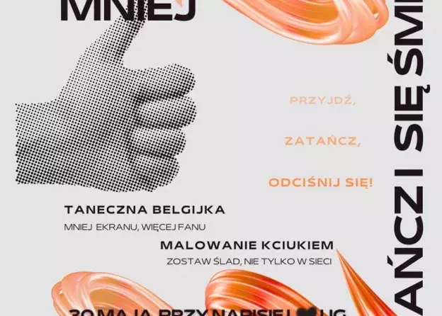 Scrolluj mniej, tańcz i się śmiej! - atrakcja Majówki UG