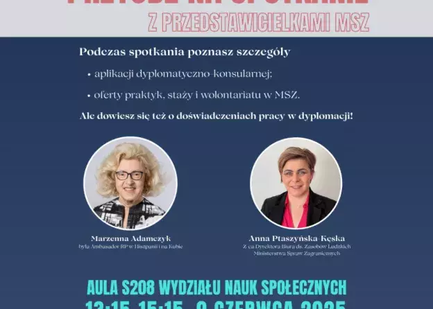 Wyjątkowe spotkanie z przedstawicielkami Ministerstwa Spraw Zagranicznych