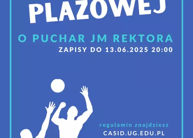 Międzywydziałowy Turniej Siatkówki Plażowej! Zapisy do 13 czerwca!
