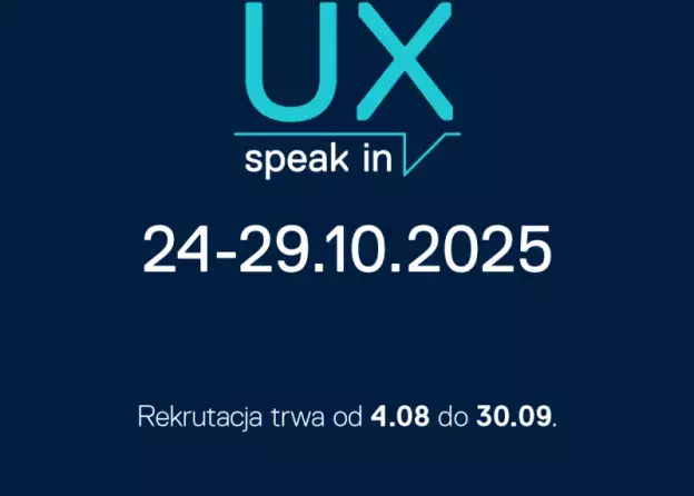 Zaproszenie na Maraton SPEAK IN_UX | PPNT Gdynia
