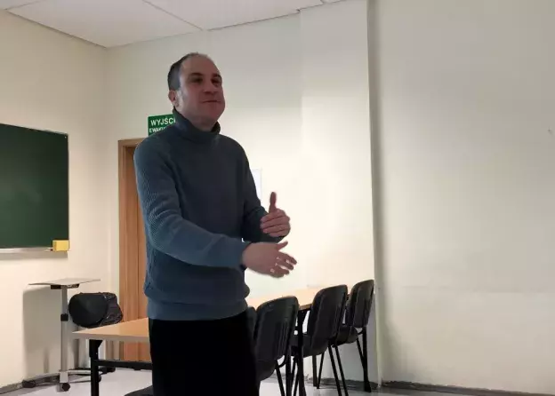 Wizyta dra Adiego Weidenfelda z Uniwersytetu Warszawskiego