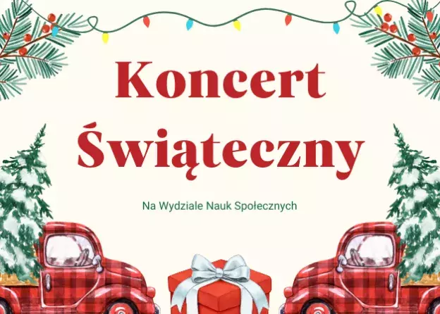 Świąteczny koncert Akademickiego Centrum Kultury UG w przestrzeni Wydziału Nauk Społecznych