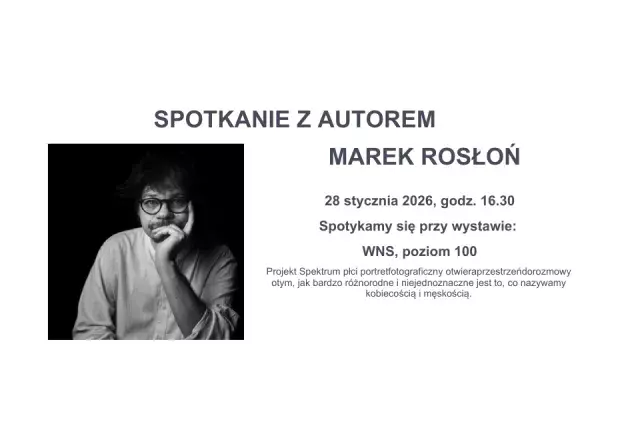 Spotkanie z autorem wystawy "Spektrum płci…