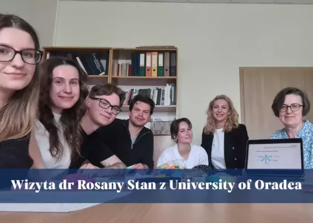 Wizyta dr Rosany Stan z University of Oradea