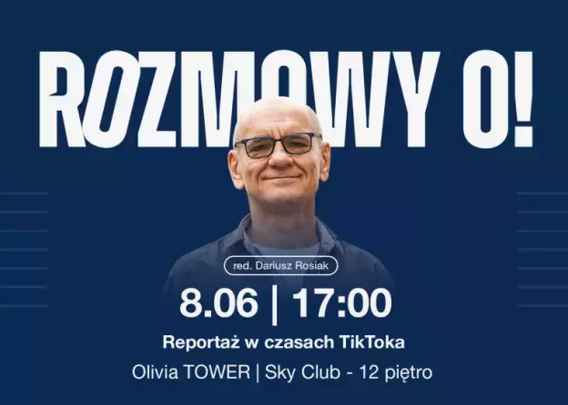 „Rozmowy O!” już 8 czerwca. Gość Olivii: red. Dariusz Rosiak