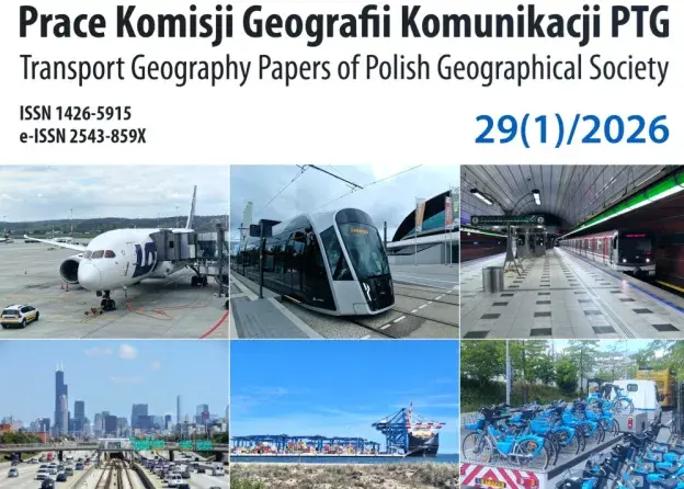 Nowe wydanie czasopisma Prace Komisji Geografii Komunikacji PTG