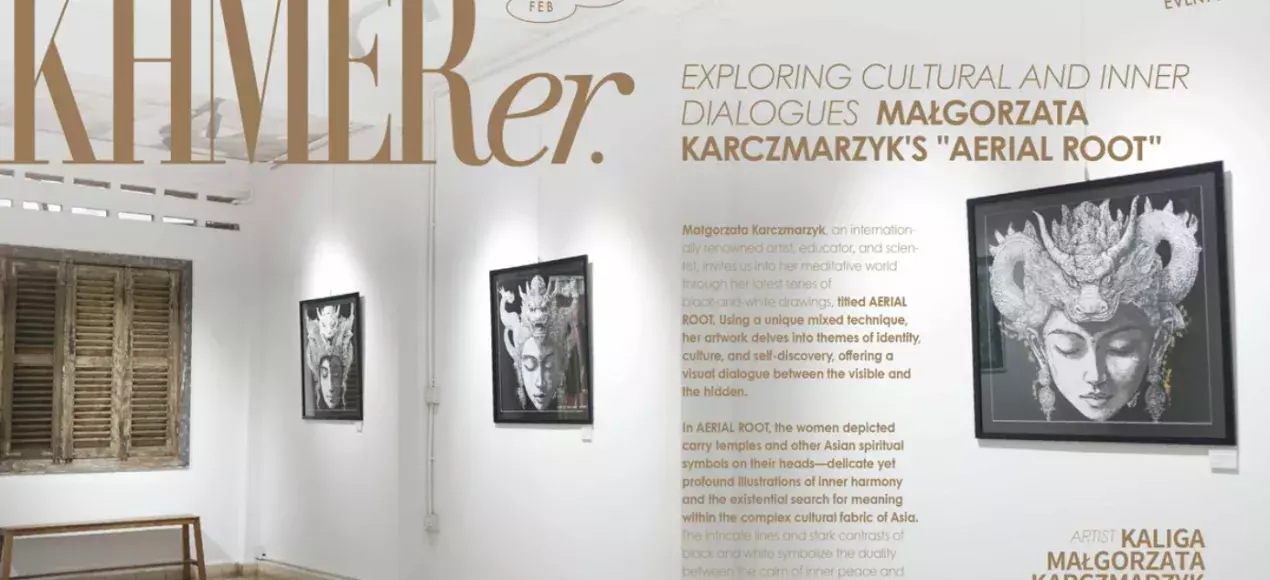 Exploring Cultural and Inner Dialogues Małgorzata Karczmarzyk's "AERIAL ROOT"