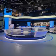 Studenci w studiu TVN