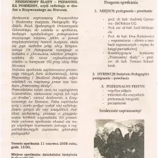 „KRZYWOUSTEGO” Jednodniówka Pracowników Instytutu Pedagogiki Uniwersytetu Gdańskiego wydana z okazji symbolicznego pożegnania Krzywoustego 19 (11 czerwca 2008)